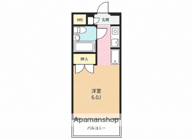KOGANEI CRYSTAL MANSIONの間取り写真