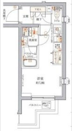 ＪＲ横須賀線 西大井駅 徒歩5分 5階建 築11年の間取り写真