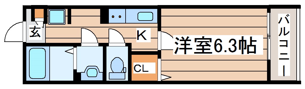 comfortableの間取り写真