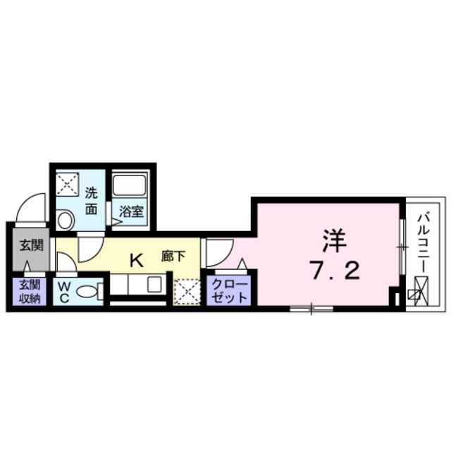 京阪本線 龍谷大前深草駅 徒歩5分 3階建 築9年の間取り写真