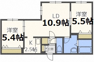 Azureの間取り写真