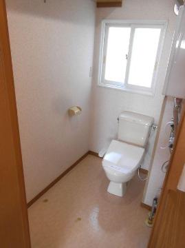 ＪＲ室蘭本線 鷲別駅 徒歩15分 2階建 築37年のトイレ写真