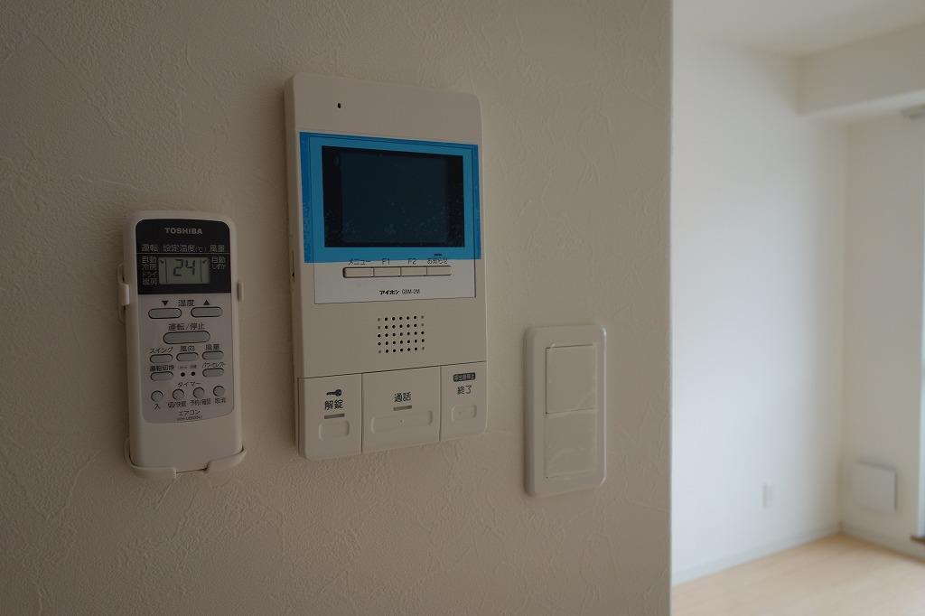 セキュリティ　来客時にお部屋から確認できるTVドアホン♪（同仕様画像）