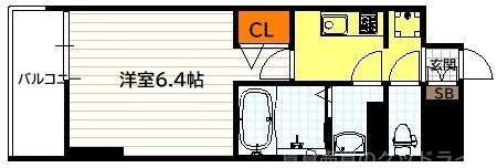 ファステート京都堀川スクエアの間取り写真