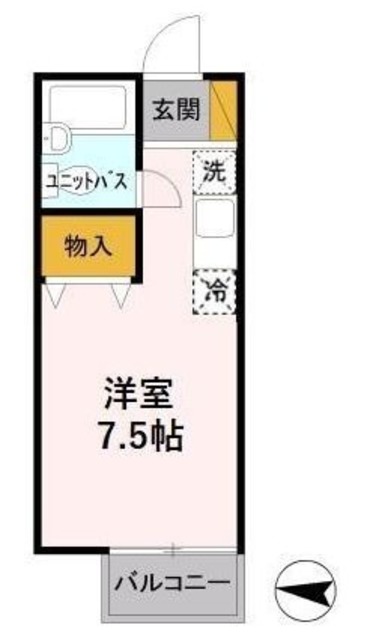 パル2511の間取り写真