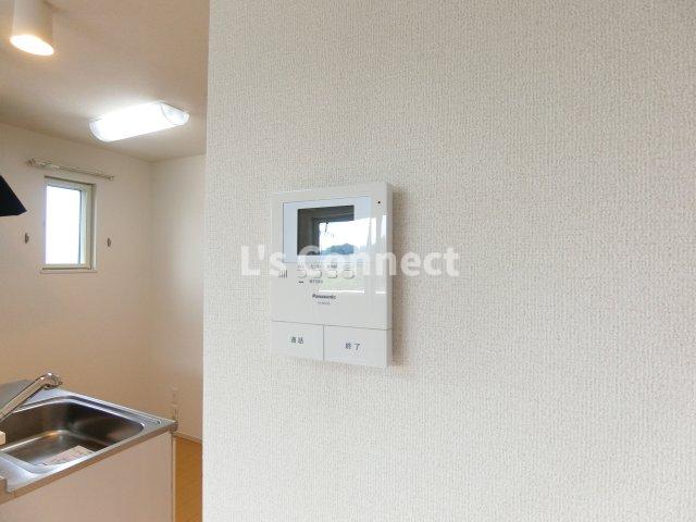 セキュリティ　突然の来客もＴＶモニターホンでしっかり確認。