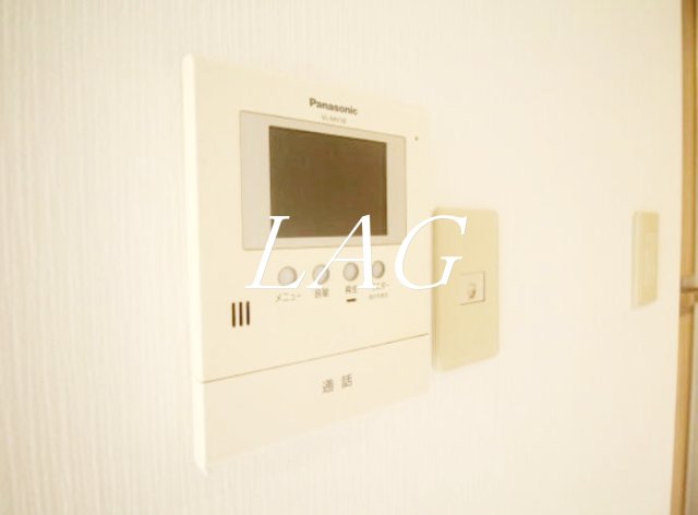 セキュリティ　モニター付きインターホンです。