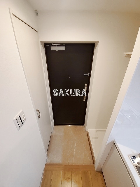 玄関　シューズボックス付きの玄関です♪