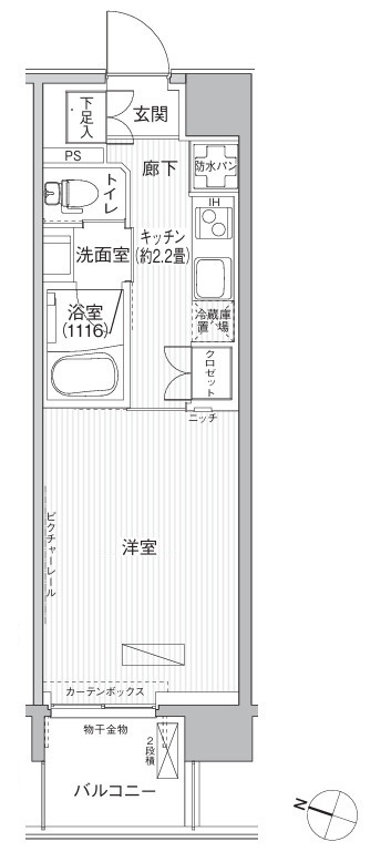都営三田線 水道橋駅 徒歩2分 10階建 築11年の間取り写真