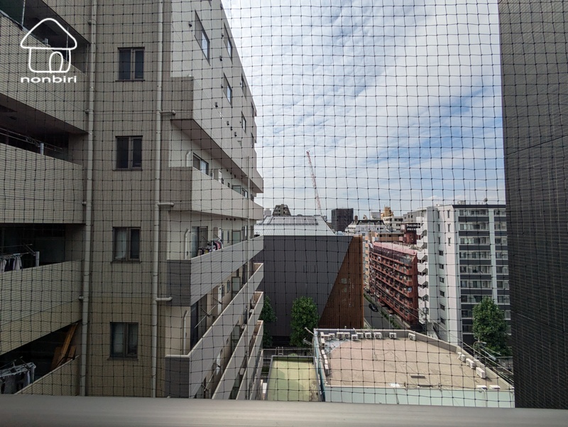眺望　空がきれいに見えます