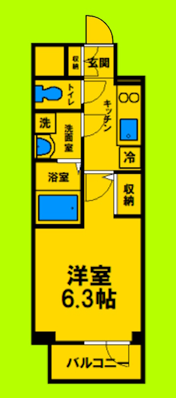 エスリード新北野グランリンクの間取り写真