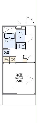 【レオパレス亀岡駅前の間取り】