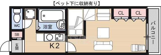 レオパレス21横木の間取り