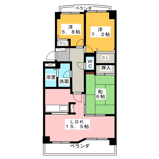 エスペランサIIの間取り