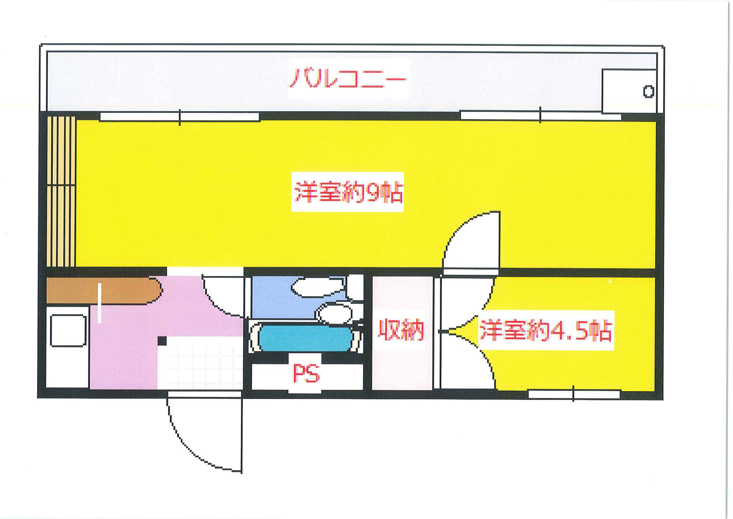 カーサ西八王子の間取り