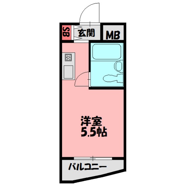 エムロード滝井の間取り