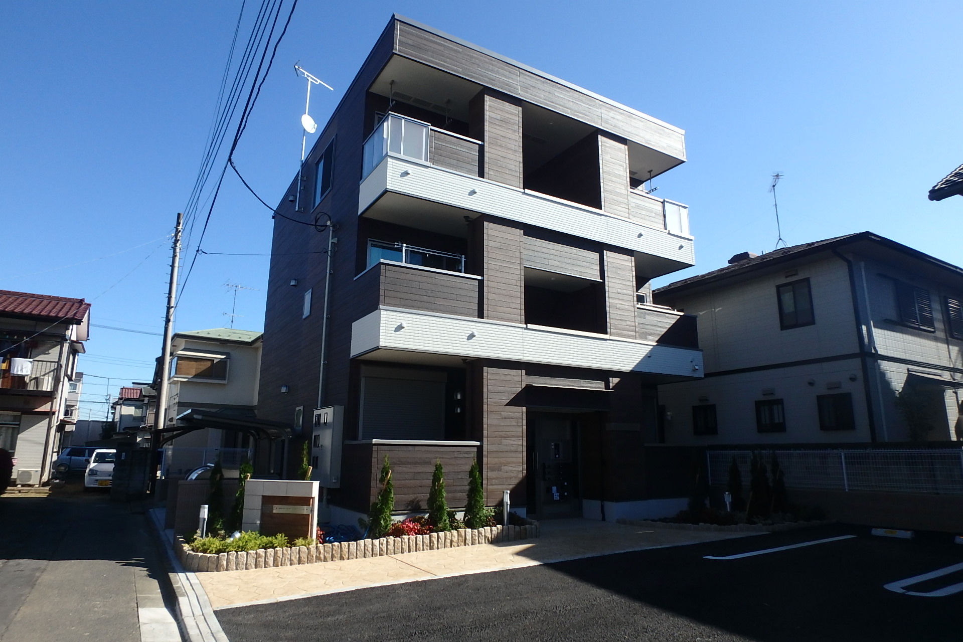 埼玉県さいたま市西区大字指扇（アパート）の賃貸物件の外観