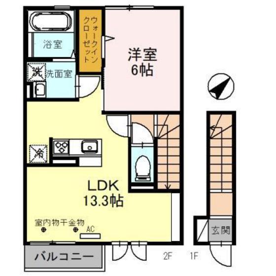 Ｄ－ｒｏｏｍグランデの間取り