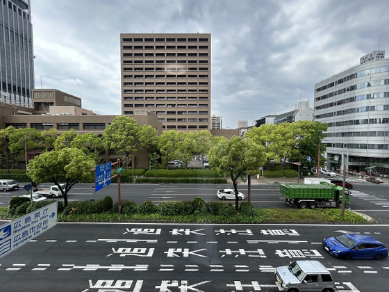 【広島市中区国泰寺町のマンションの眺望】