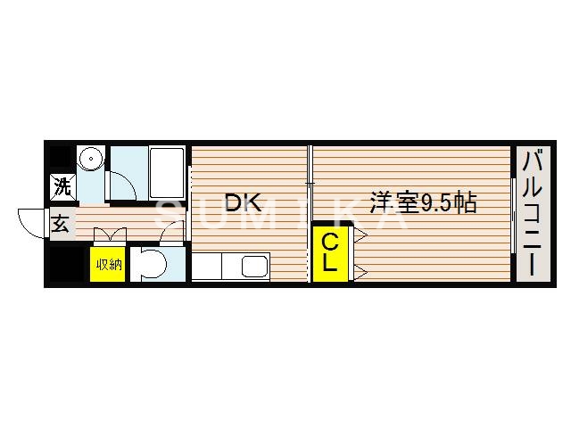 グレース島田本町の間取り