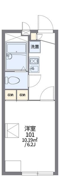 海老名市社家のアパートの間取り