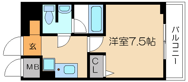 SWISS京都堀川EASTの間取り