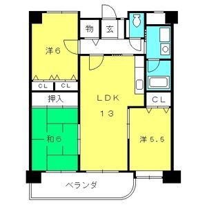 シャロン山之手の間取り