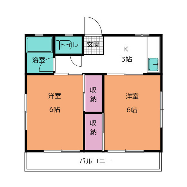 サンコーポ徳倉台の間取り