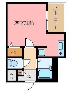 さいたま市中央区大字下落合のマンションの間取り