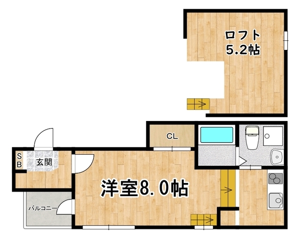 エクラシオールの間取り