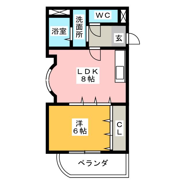 アリーシャインの間取り