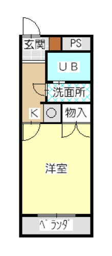 グリ－ンアベニュ－山手の間取り