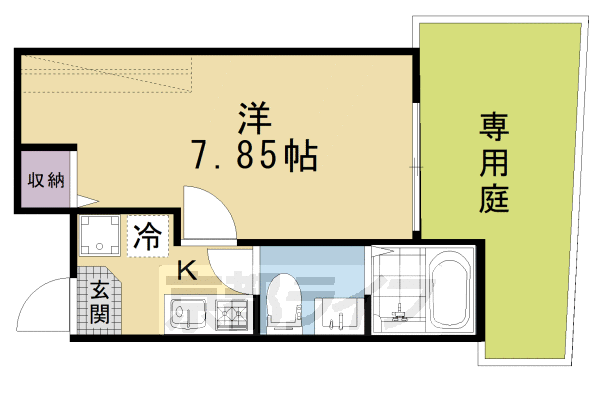 グラン堀川今出川の間取り