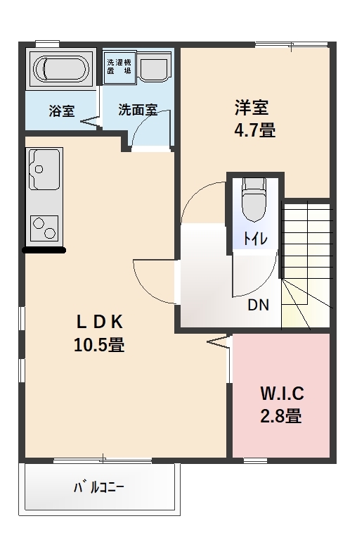 リヴィラージュC棟の間取り