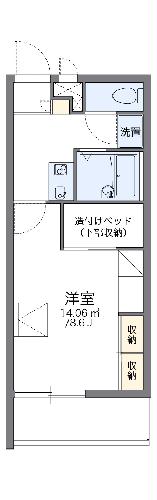 レオパレスウィンIIの間取り