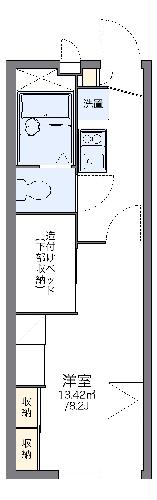 レオパレス霞南の間取り