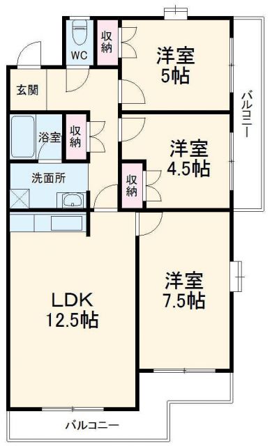 志木アーバンハイツの間取り