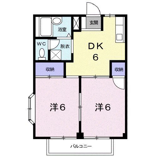 シティハイツ今之浦Ｃの間取り