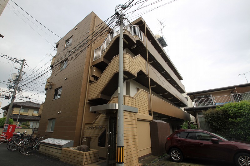 広島市南区大州のマンションの建物外観