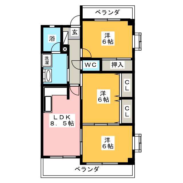 ゴールド高澤の間取り