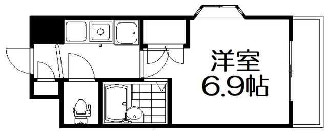 グリーンヒル中川の間取り