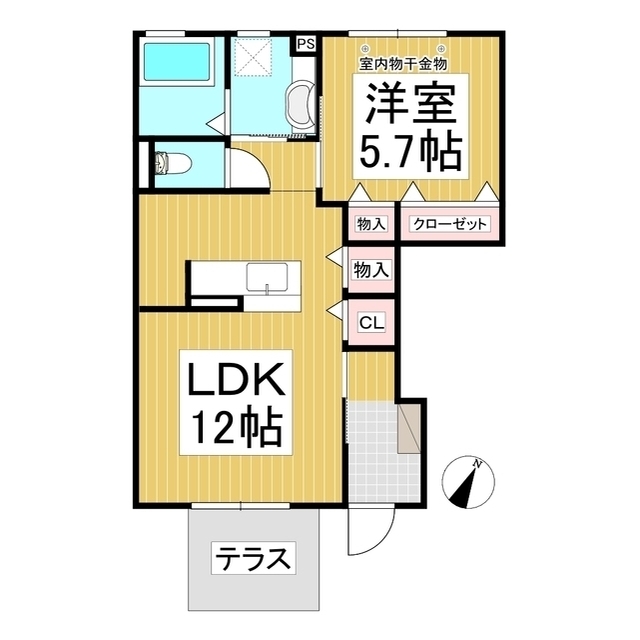 インテグラルとよの（０１～０５）の間取り