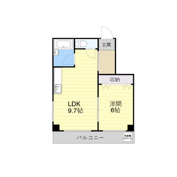 プレジールメゾン旭の間取り