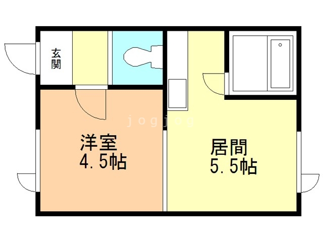 ノースパレスVの間取り