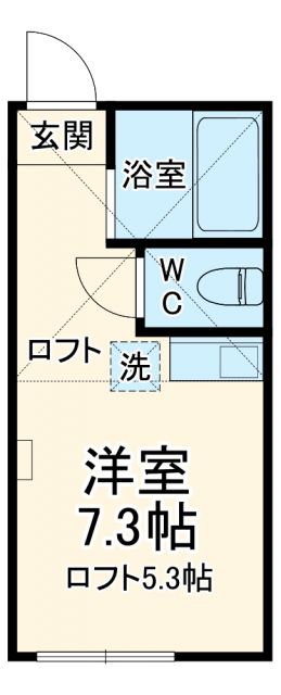 ユナイト白楽ベルーガの間取り