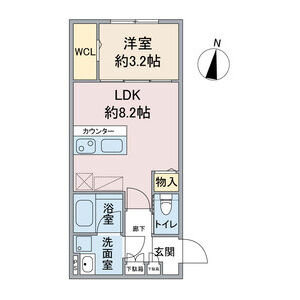 CrossRoad SasashimaLiveの間取り