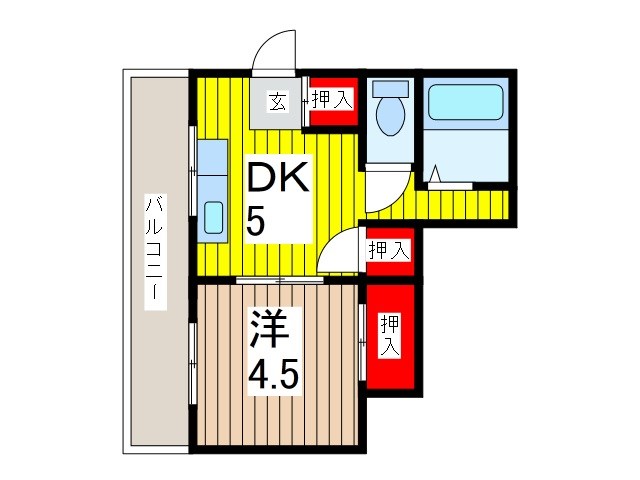 リバーサイド川口の間取り