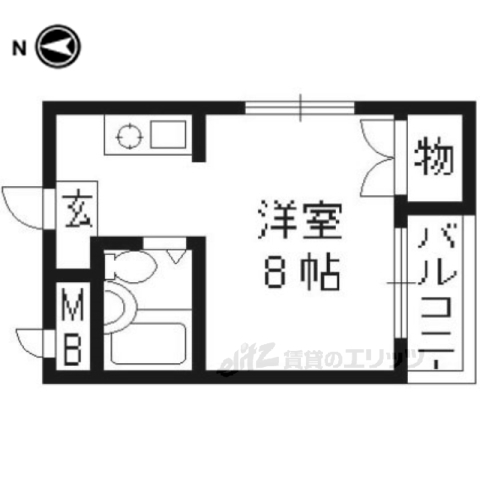 【メゾン加後の間取り】