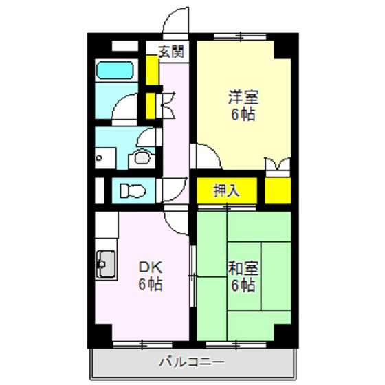 アーバンヒルズ・Ｆの間取り