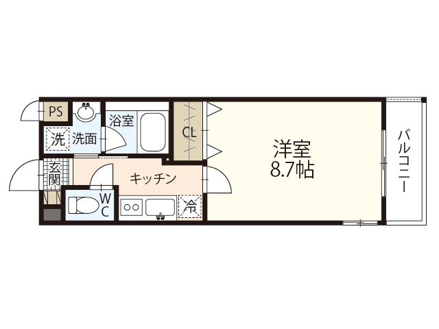 BASE学南町の間取り